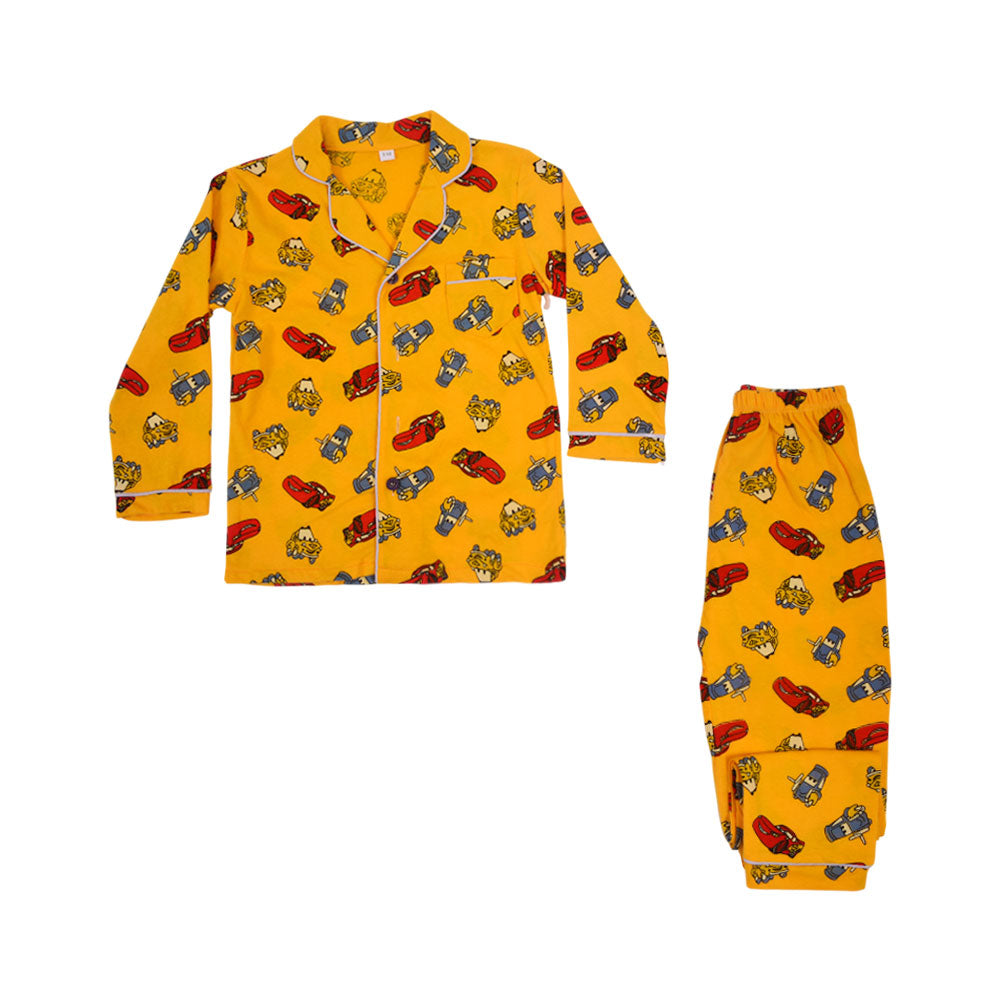 BOYS L/S 2PC SLEEPING SUIT F/O MZW-24 4-5 YEAR NO22