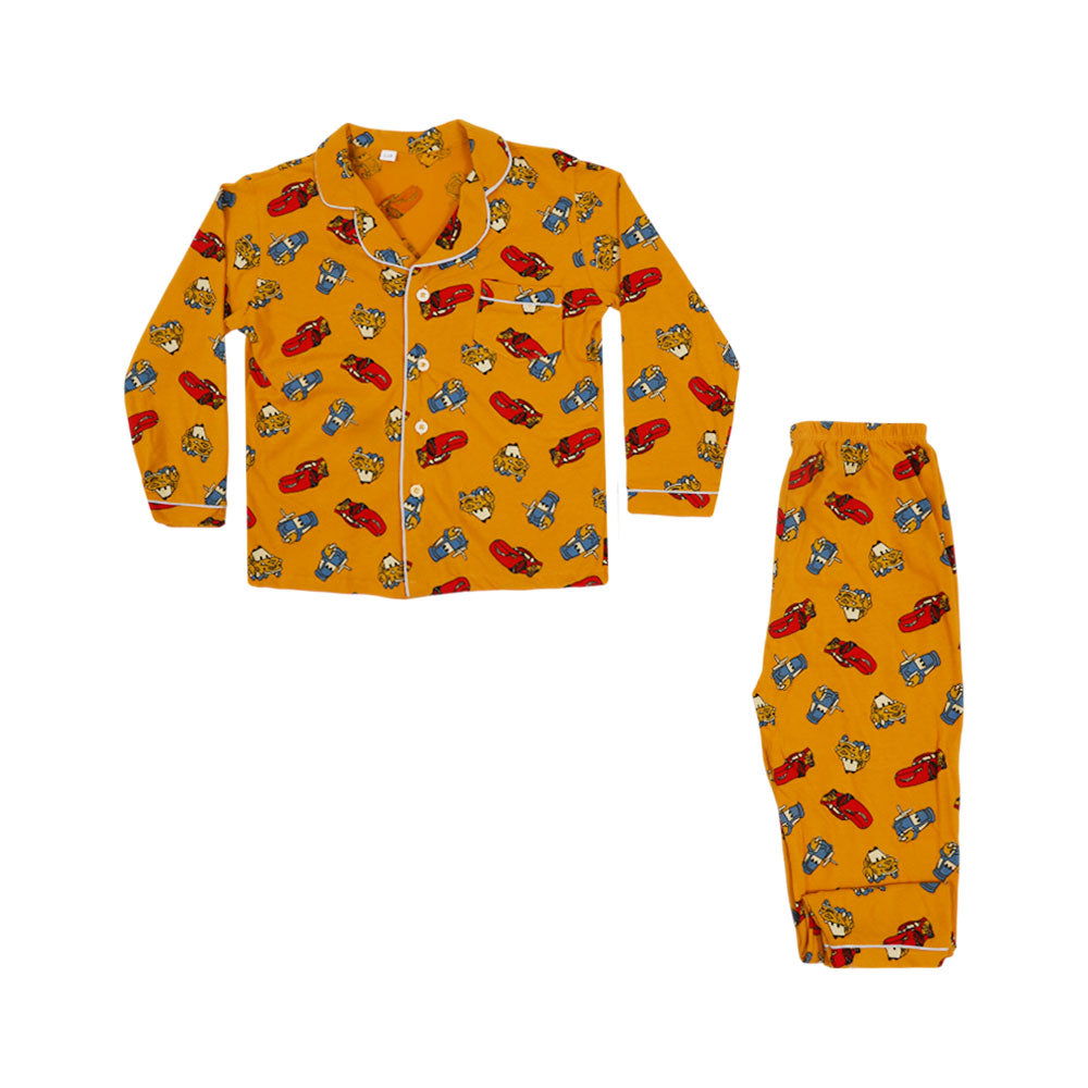 BOYS L/S 2PC SLEEPING SUIT F/O MZW-24 7-8 YEAR NO22