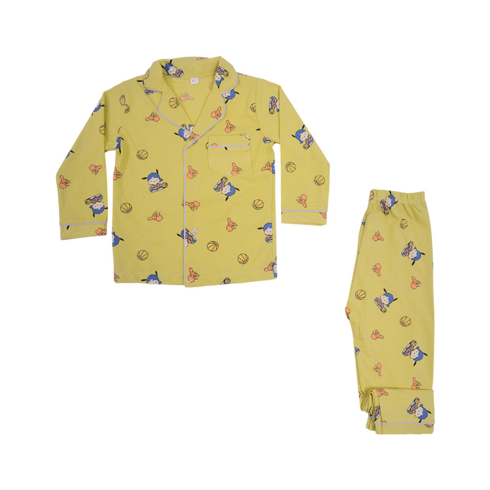 BOYS L/S 2PC SLEEPING SUIT F/O MZW-24 2-3 YEAR NO23