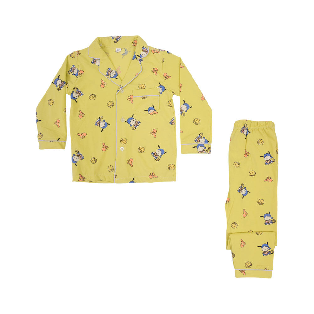 BOYS L/S 2PC SLEEPING SUIT F/O MZW-24 3-4 YEAR NO23
