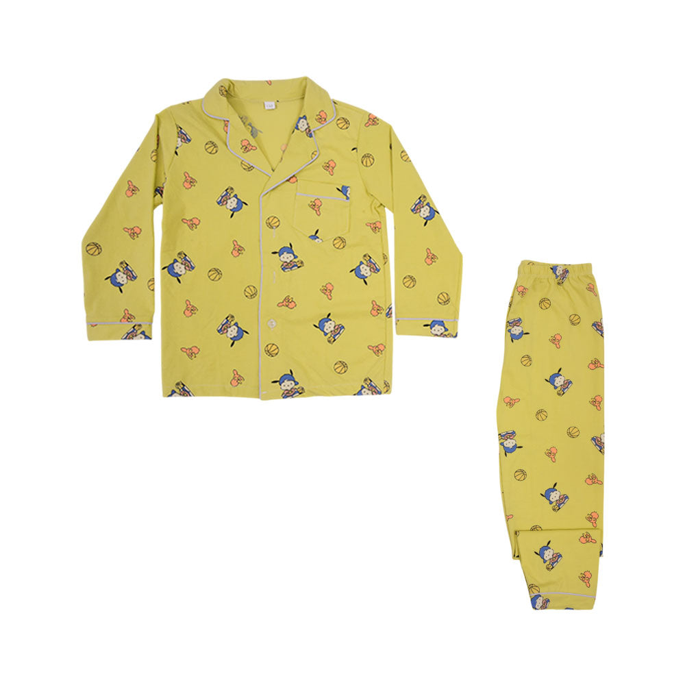 BOYS L/S 2PC SLEEPING SUIT F/O MZW-24 5-6 YEAR NO23