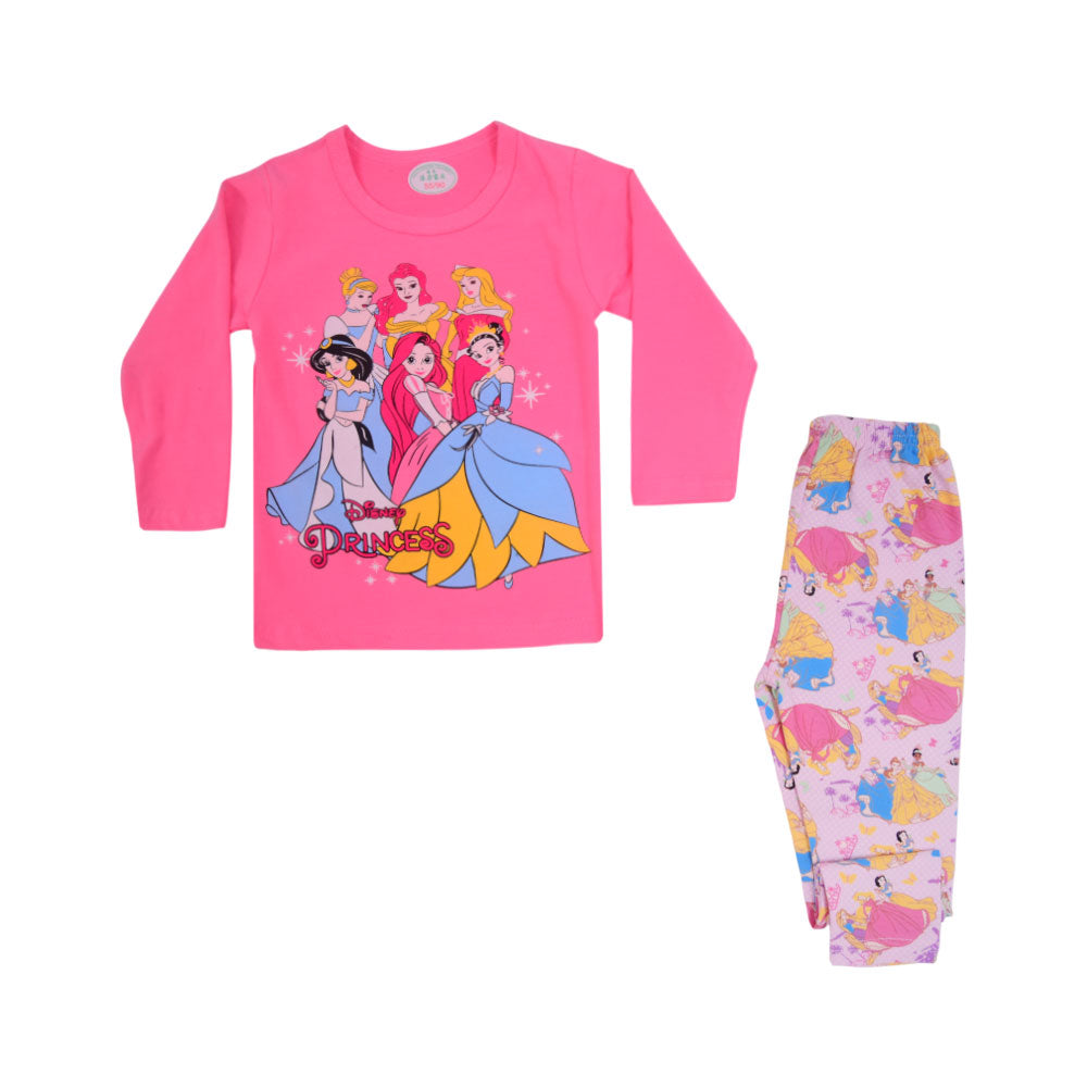 GIRLS L/S 2PC SLEEPING SUIT CHR MZW-24 9-12M N-23