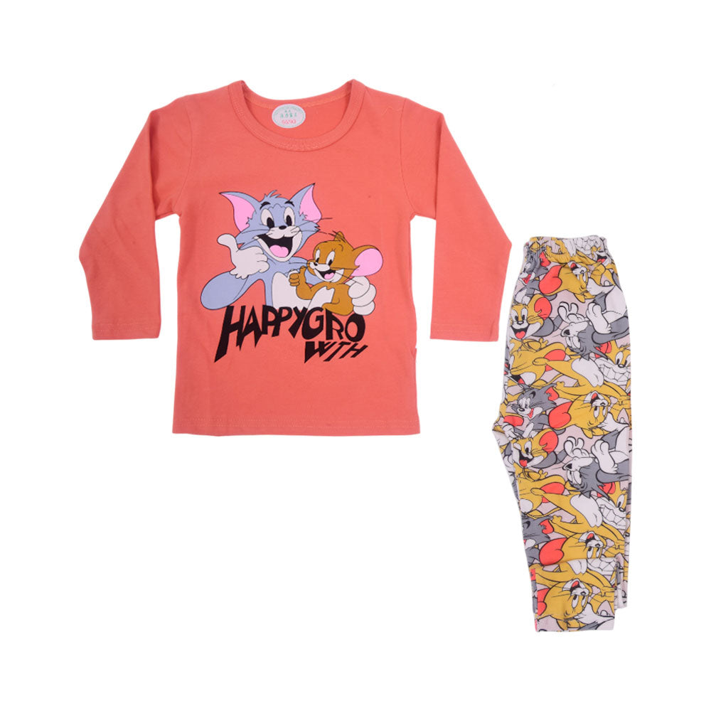 BOYS L/S 2PC SLEEPING SUIT CHR MZW-24 9-12M N-26