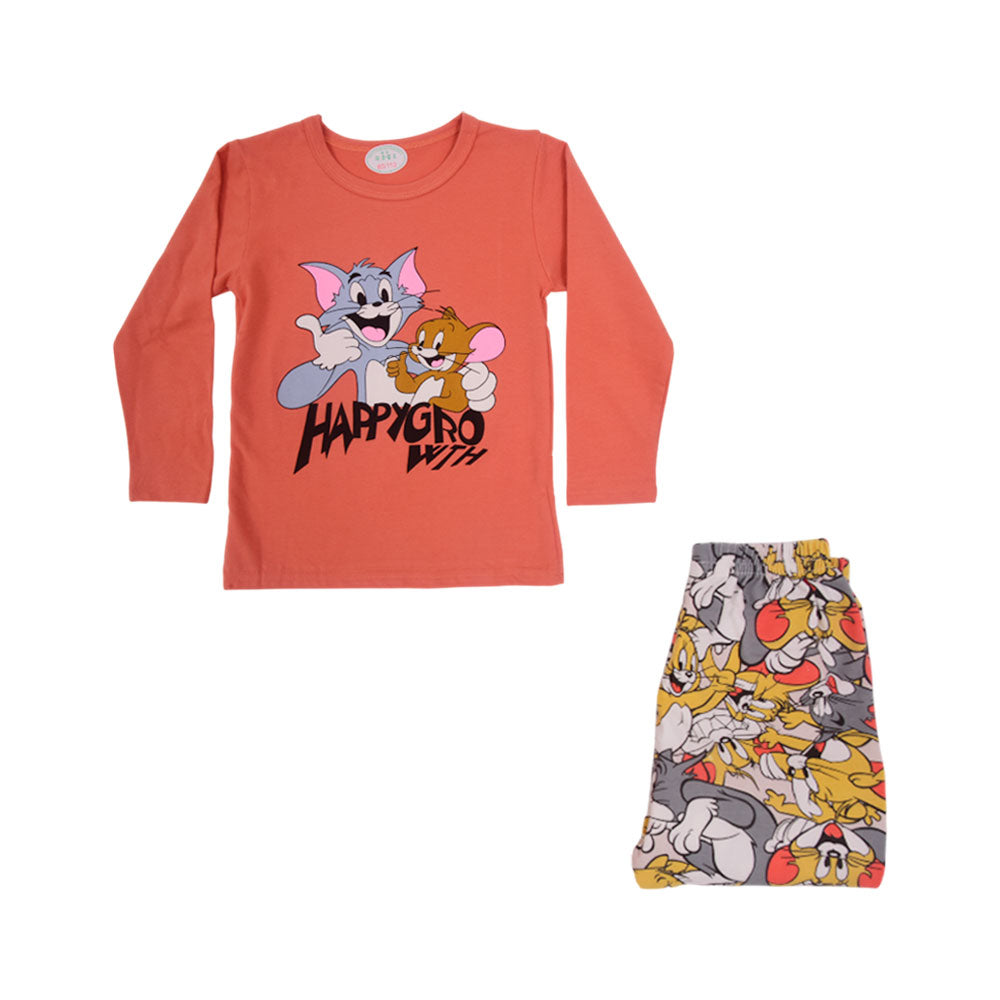 BOYS L/S 2PC SLEEPING SUIT CHR MZW-24 18-24M N-26