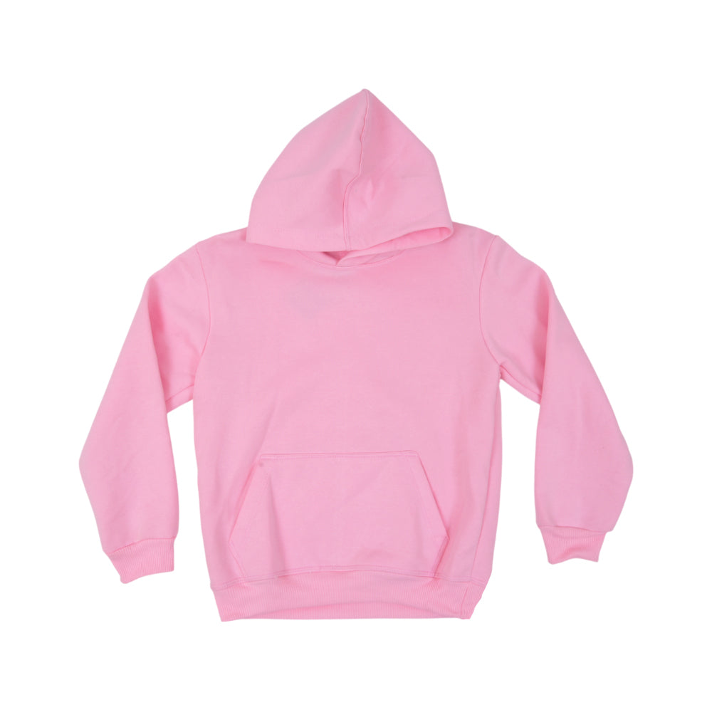 UNISEX L/S FLEECE HOODED UPPER NICE & EASY MZW-24 5-6 YEAR