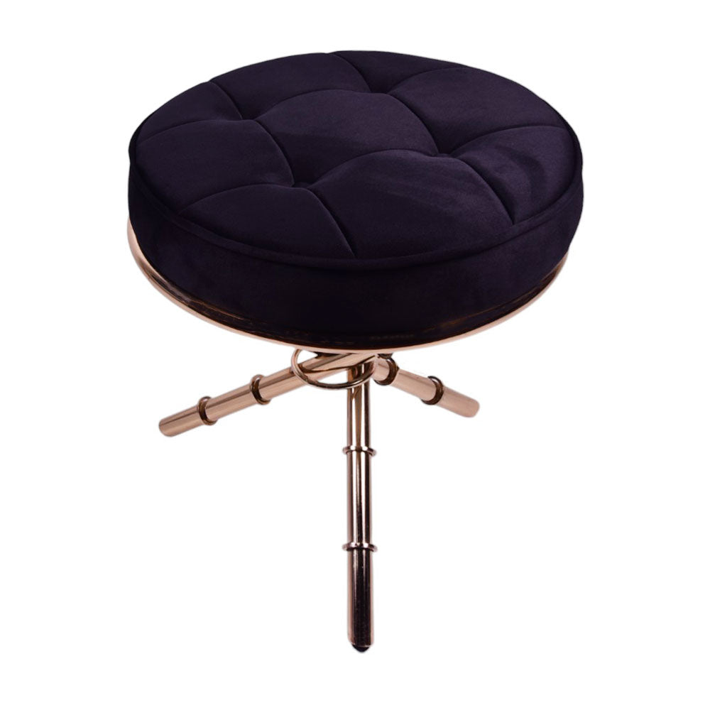 GOLDEN STOOL ITLIAN BLACK