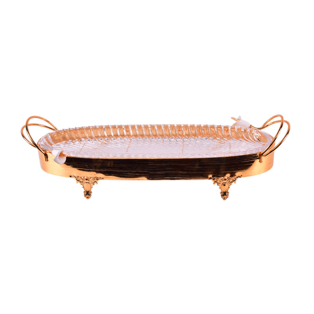 DISH SERVING ORCHID TA2688