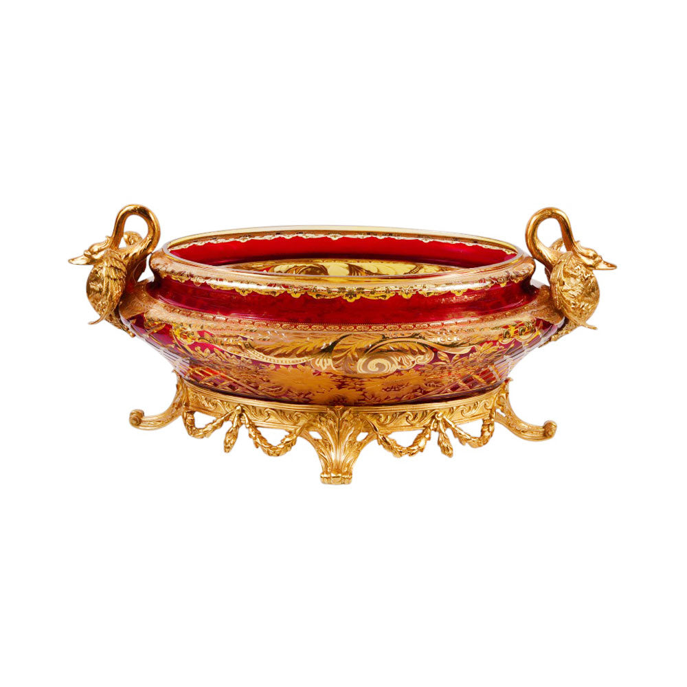 BOWL CRYSTAL BRASS IR EB3035-2 EAC-151B1-C59