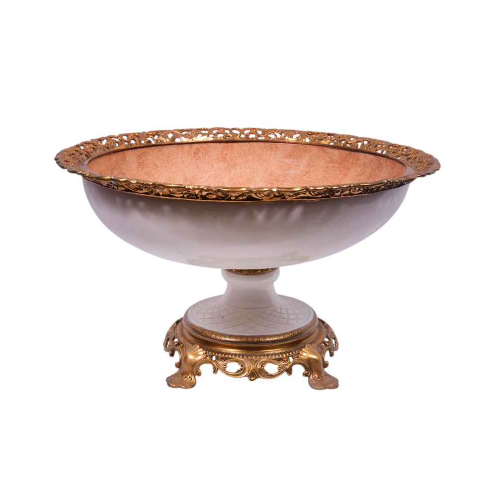 BOWL CRYSTAL BRASS E8-B3010-ZA