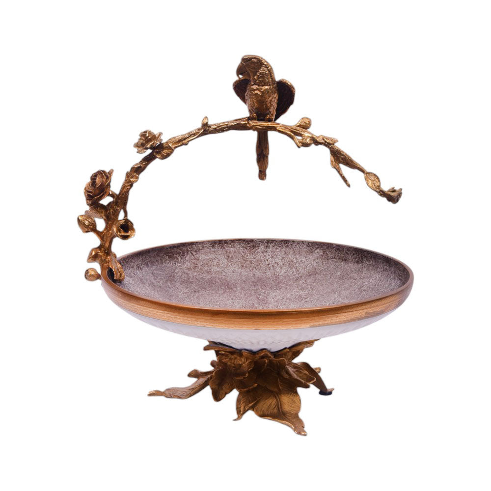 BOWL CRYSTAL BRASS E8-B3048-ZA