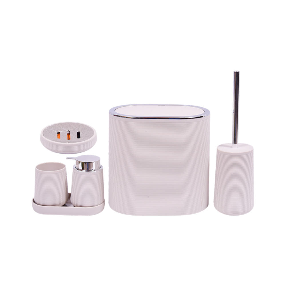 BATHROOM SET 6PC ACRYLIC IR KL9152