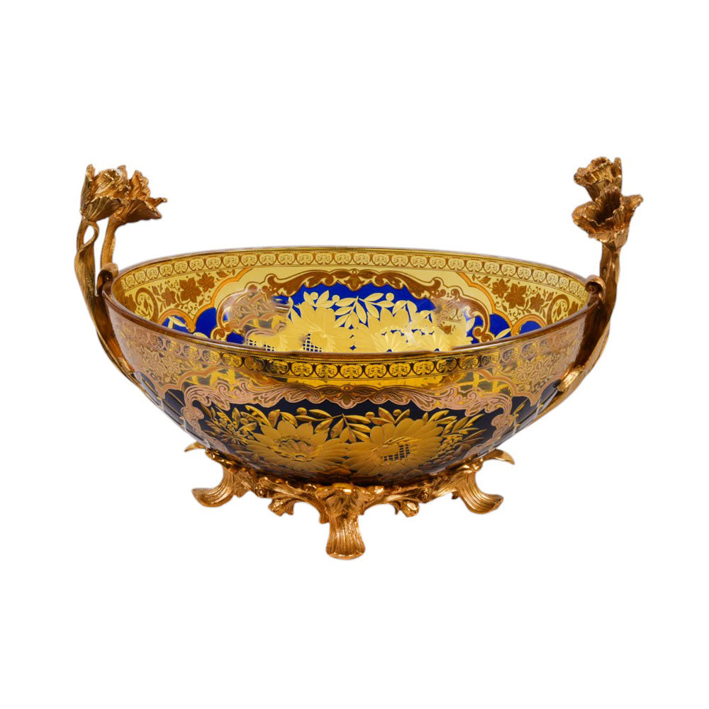 BOWL CRYSTAL BRASS IR M3-119101 EAC-144A1-C58