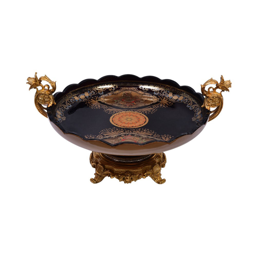 DISH CRYSTAL BRASS IR EP5035-1 PCT02-9