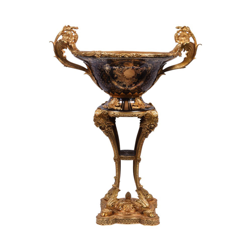 BOWL CRYSTAL BRASS IR E23001 PCT02-2