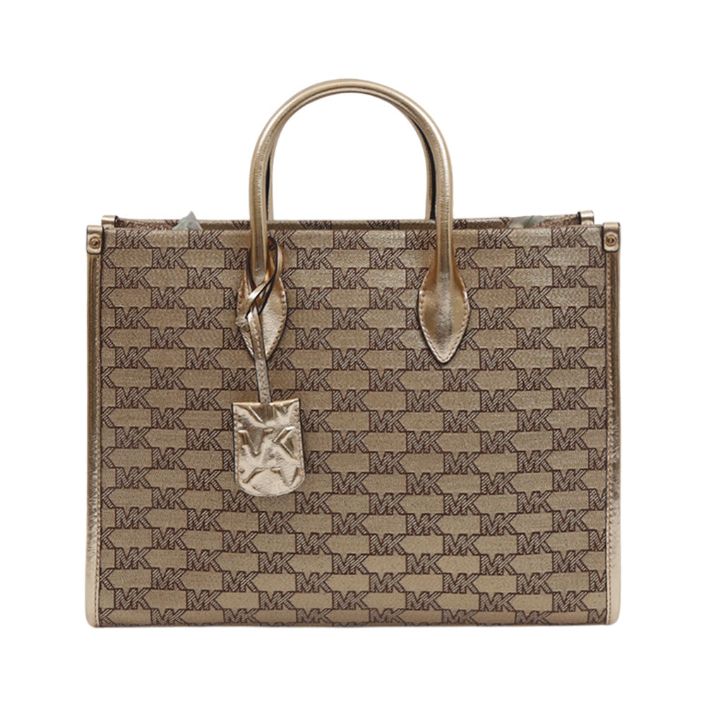 MK MIRELLA TOTE BAG 35H3G7ZT2J (MD) PALE GOLD (IR)