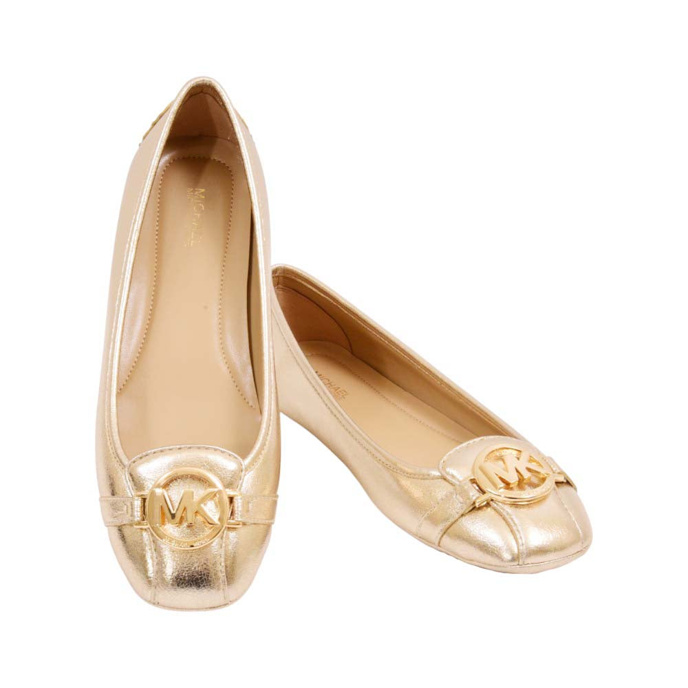 MK FULTON MOC PUMPS 49F3FUFR1M PALE GOLD 8.5 (IR)