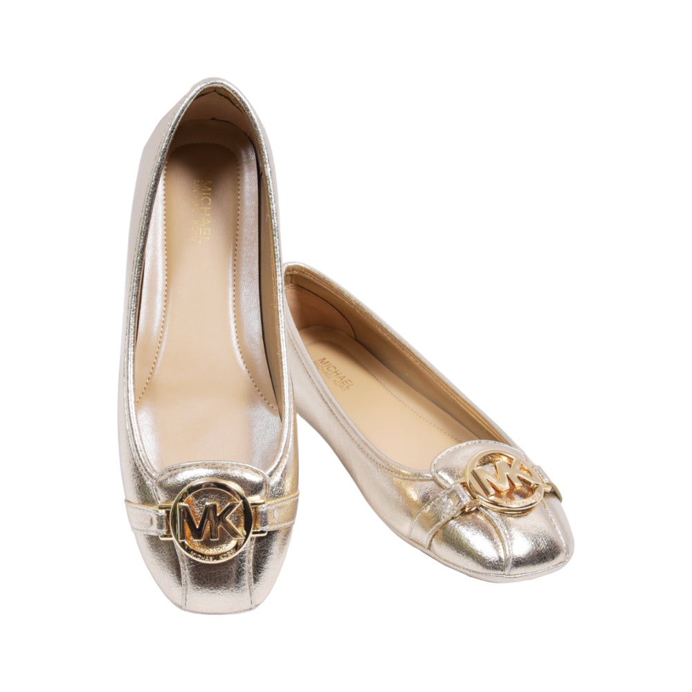 MK FULTON MOC PUMPS 49F3FUFR1M PALE GOLD 7.5 (IR)