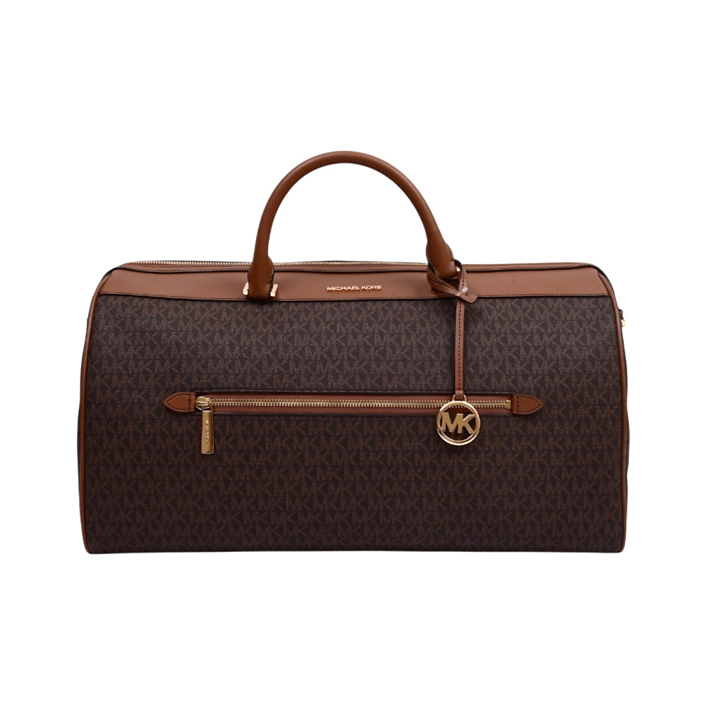 MK TRAVEL DUFFLE BAG 35H1GTFD4B BROWN XL (IR)