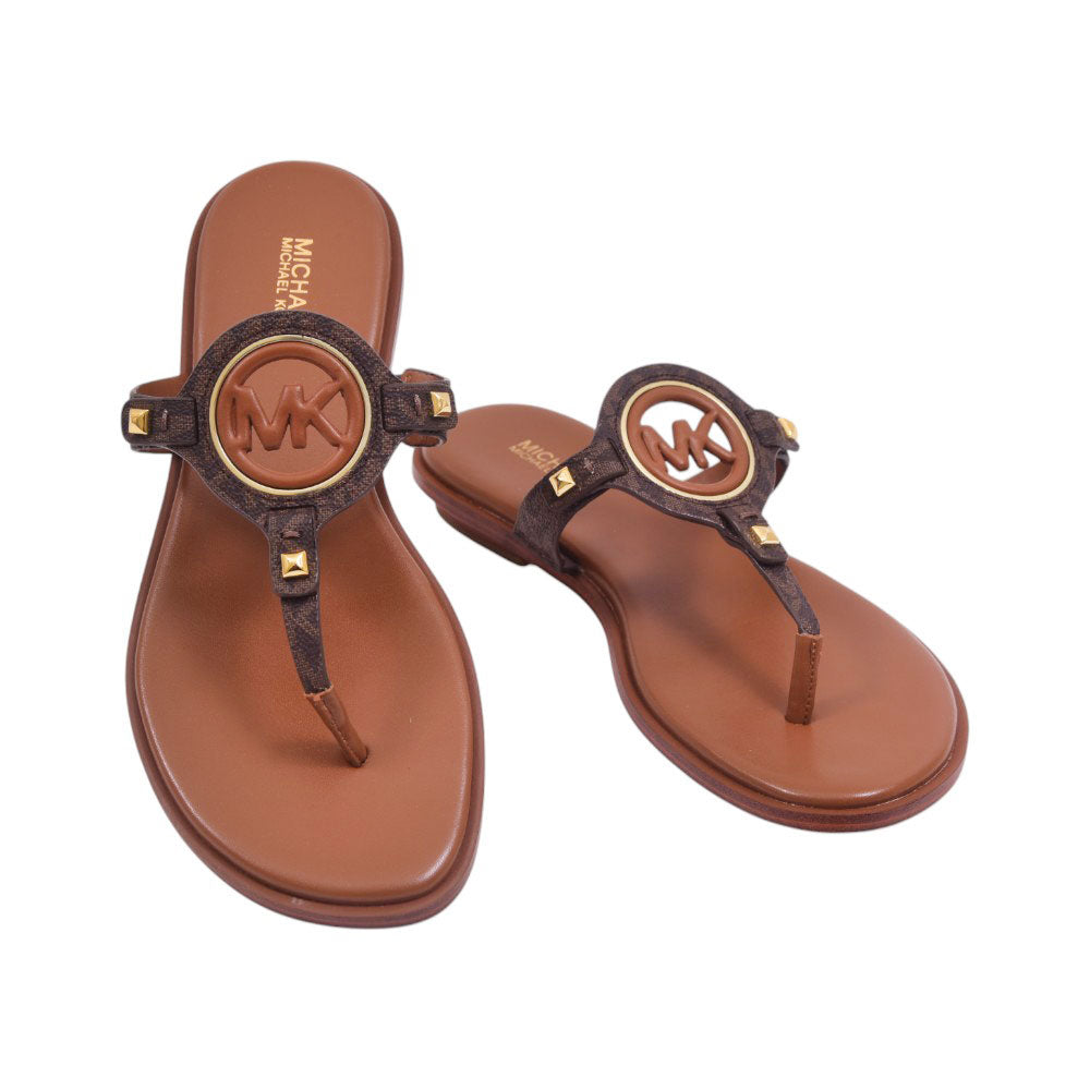 M.K SLIPPER AUBREY THONG 49R4ALIFA1B BROWN 7 INCH