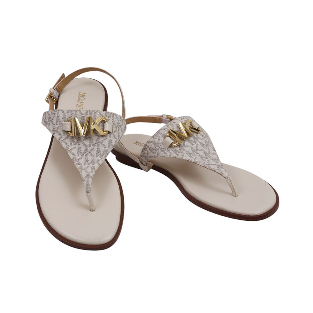M.K SANDLE REED THONG 49S4RDFA1B VANILLA 10
