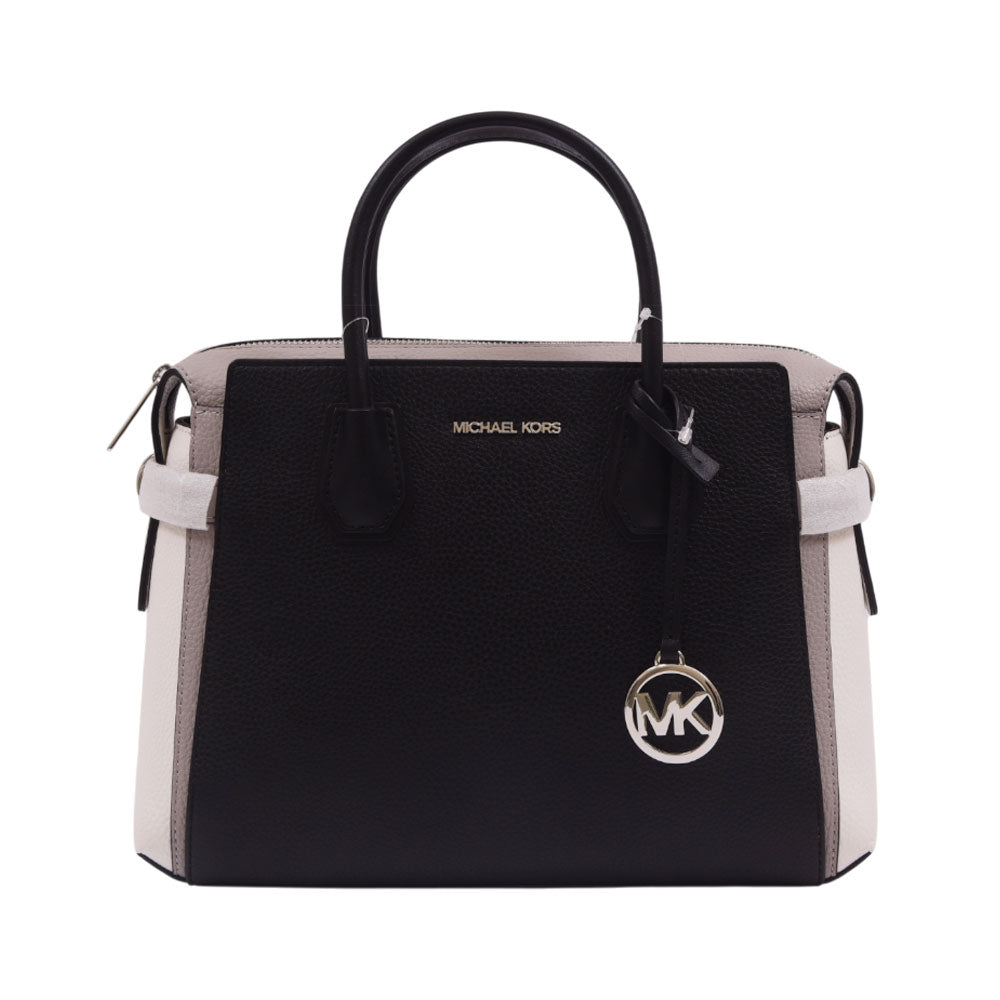 M.K MERCER SATCHEL BAG 35S4SM9S8L BLACK MULTI