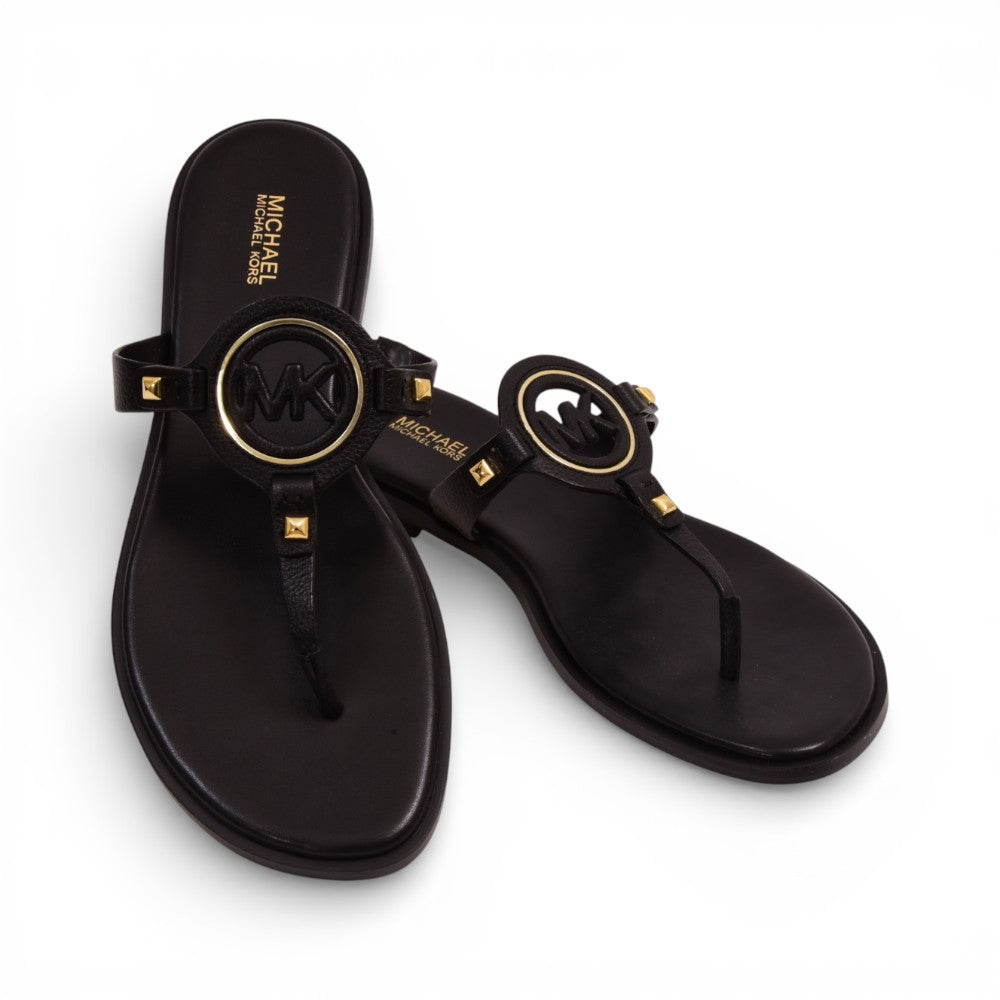 M.K SLIPPER AUBREY THONG 49R4AUFA1L BLK 9