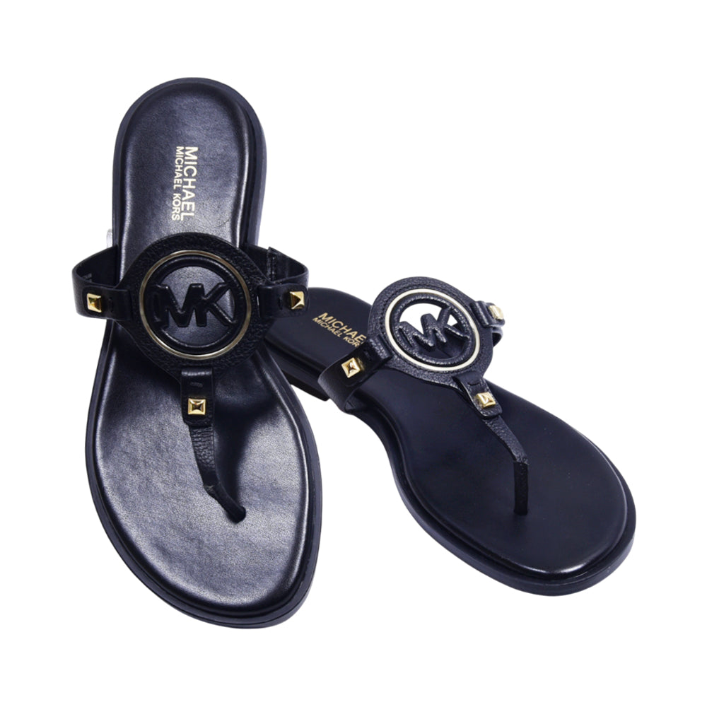 M.K SLIPPER AUBREY THONG 49R4AUFA1L BLK 7