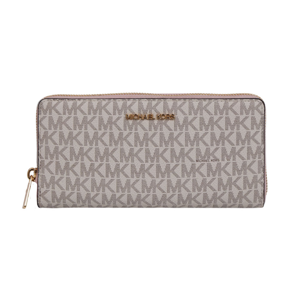 M-K LONG WALLET 35F8GTVT3B POWDER BLUSH