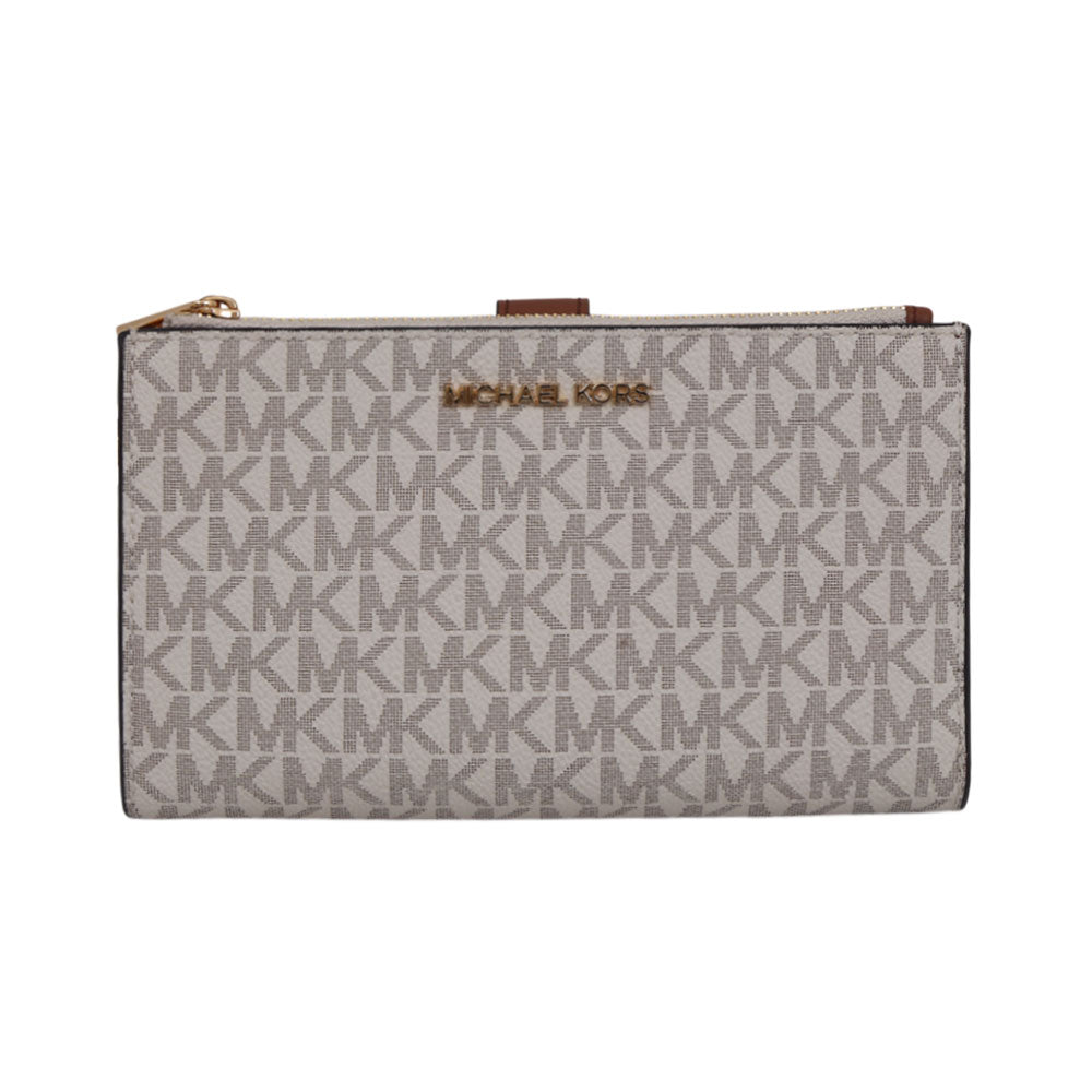 M-K DOUBLE WALLET 35F8GTVWOB VANILLA