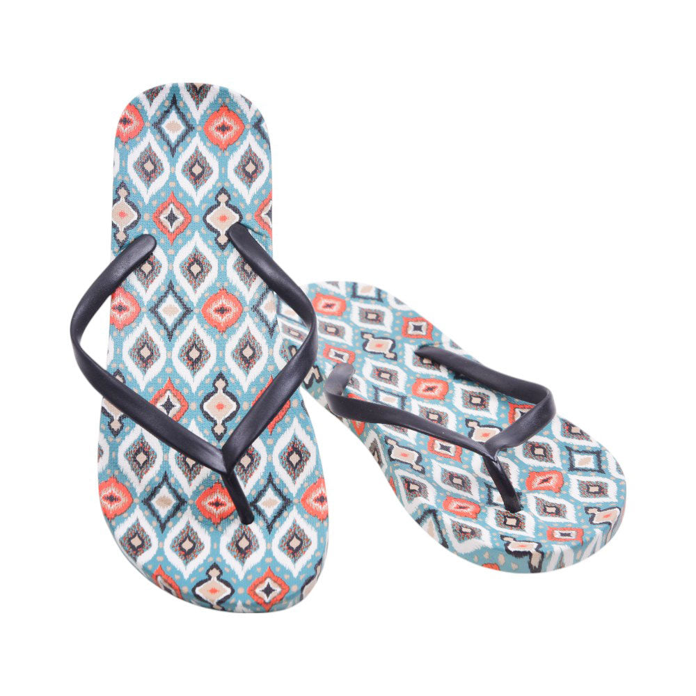 LADIES FLIP FLOP PRINTED 36-41 IR 310-7