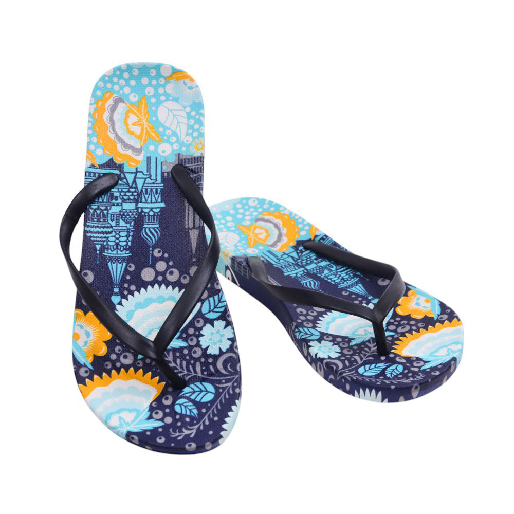 LADIES FLIP FLOP PRINTED 36-41 IR 310-2