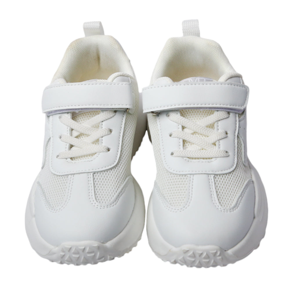 BOYS JOGGER 32-37 WHITE F8311-1