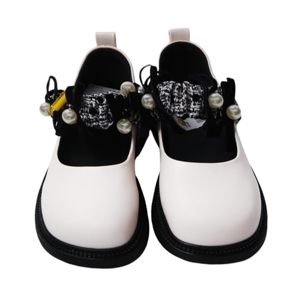 GIRLS SHOES 26-30 WHITE 69199