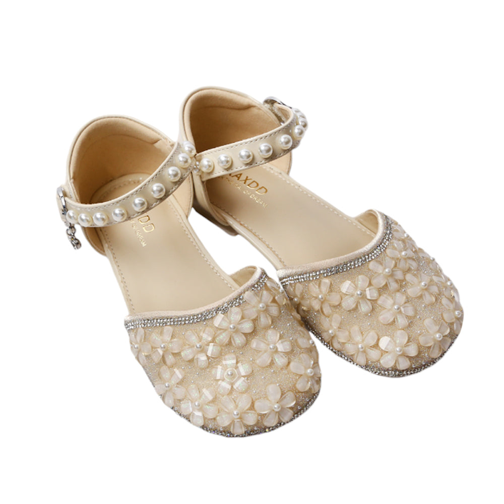 GIRLS PUMPS 26-30 WHITE 69815