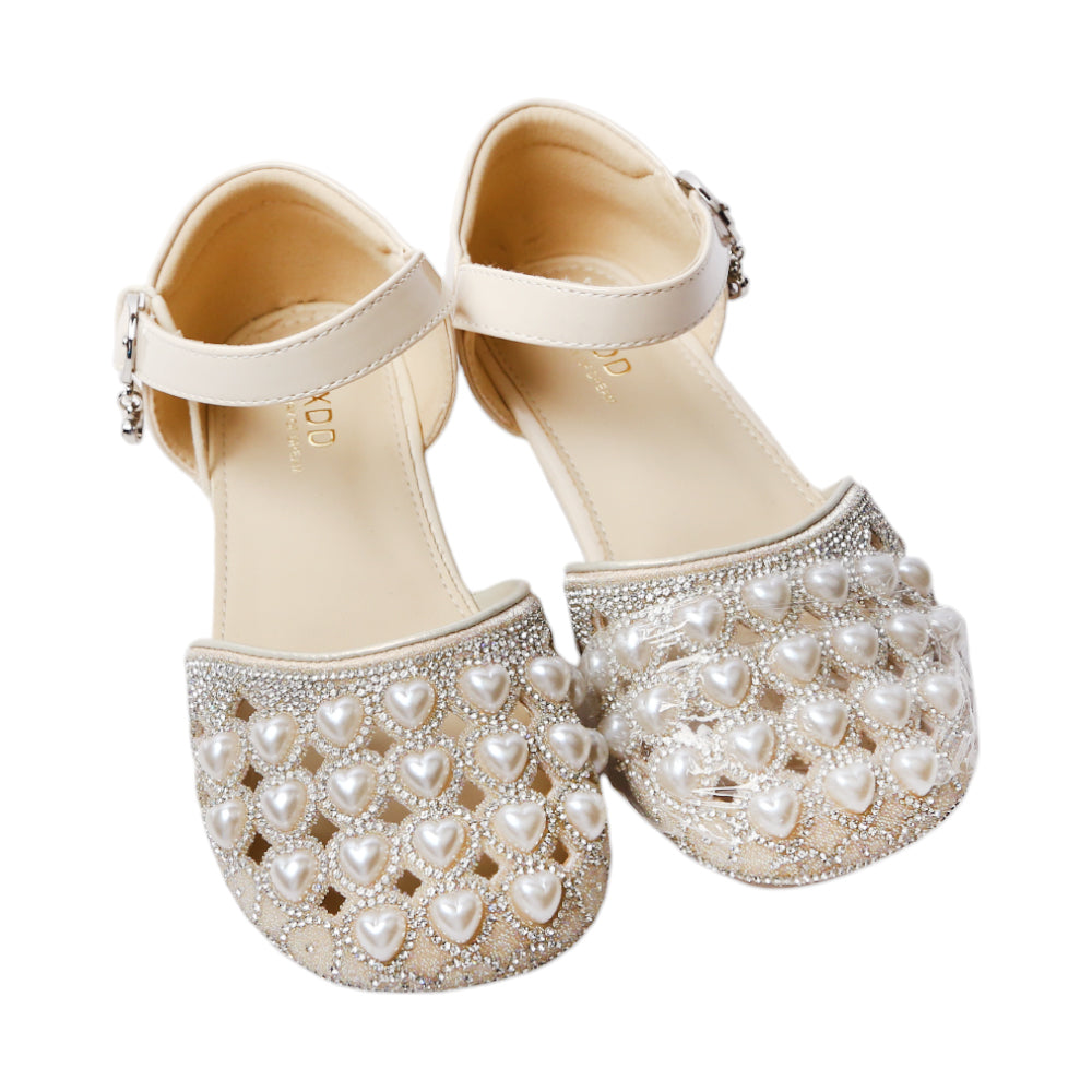 GIRLS PUMPS 26-30 BEIGE 69500