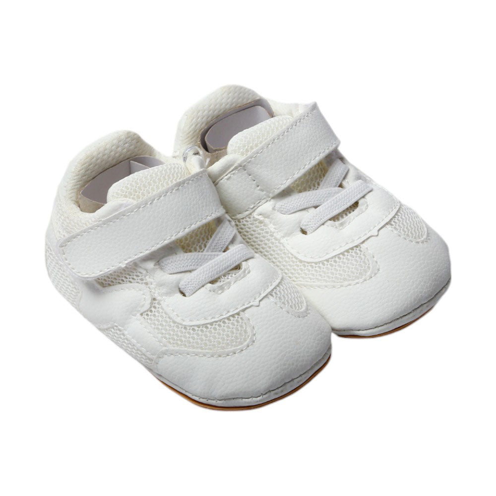 BOYS BOOTIES WINTER 11-13 WHITE P12