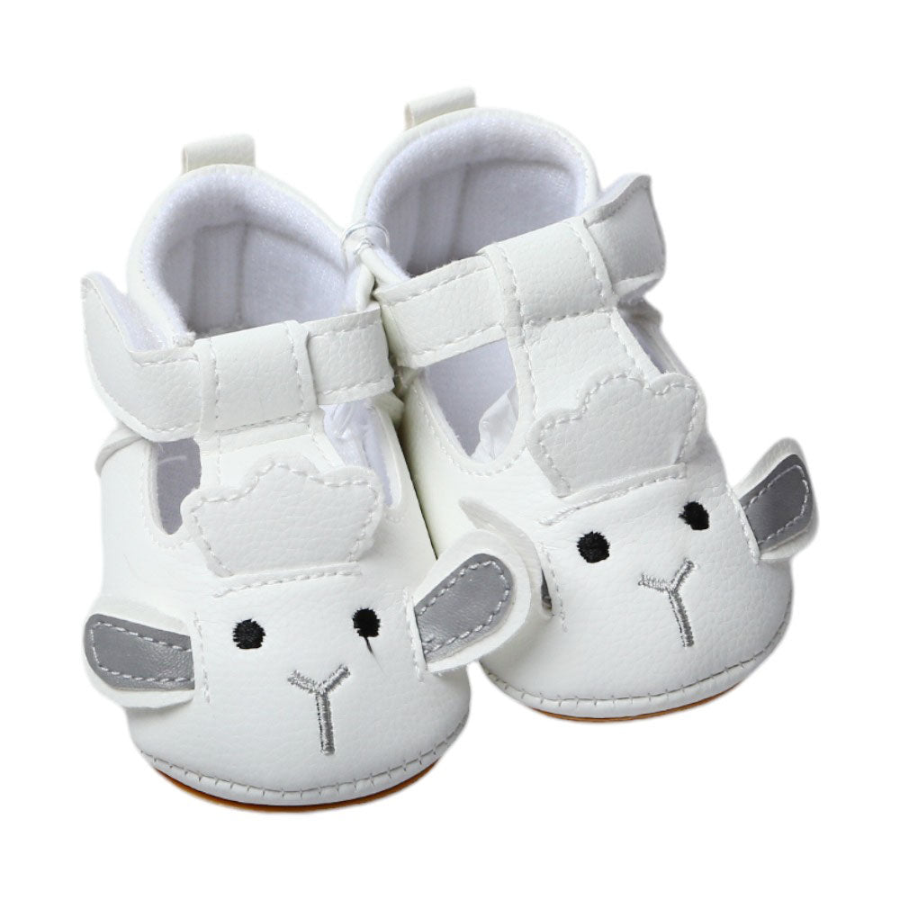 GIRLS BOOTIES 11-13 WHITE P20