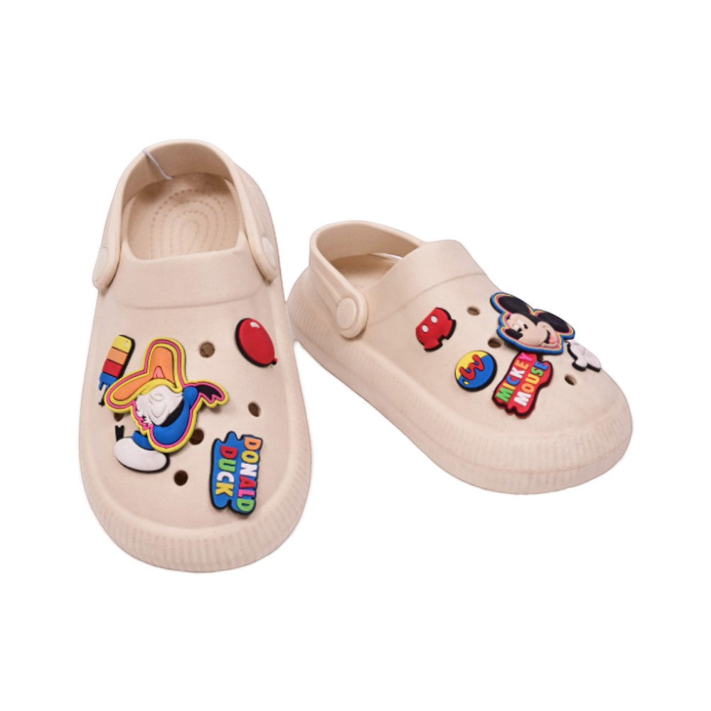 BOYS CROCS 170-220 BIEGE DX-9205-2