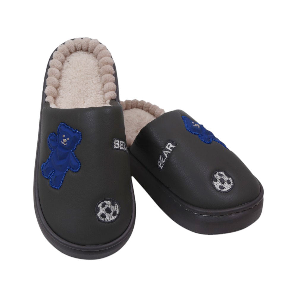 LADIES CARPET SLIPPER 36-41 IR GREY 6667
