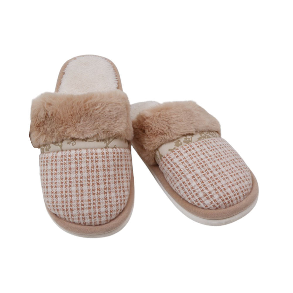 LADIES CARPET SLIPPER 36-41 IR SKIN 6601