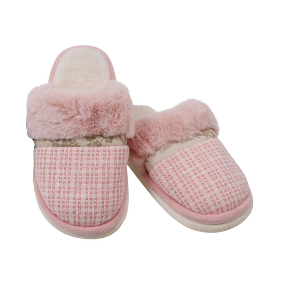 LADIES CARPET SLIPPER 36-41 IR PINK 6601