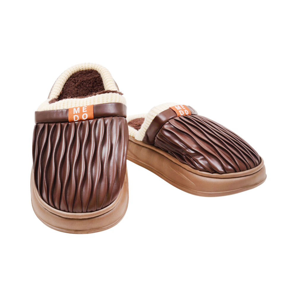 MENS CARPET SLIPPER 40-45 IR COFFEE 226