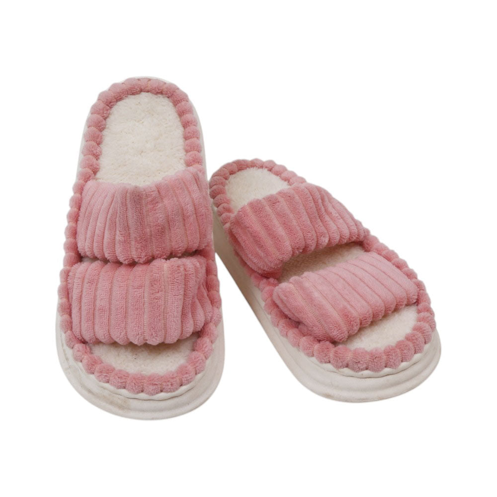 LADIES CARPET SLIPPER IR 36-41 PINK ZLM-3