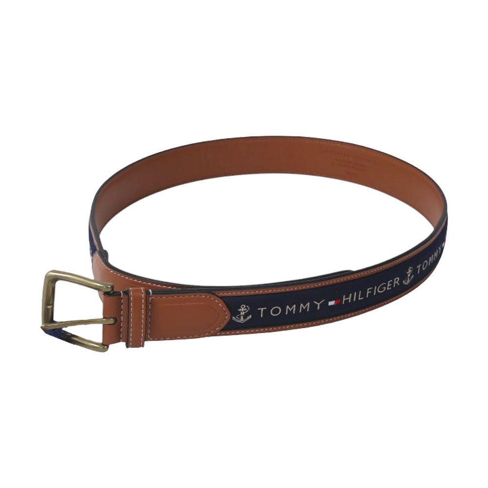 TH MEN BELT 11TL02X032-400 36 NVY