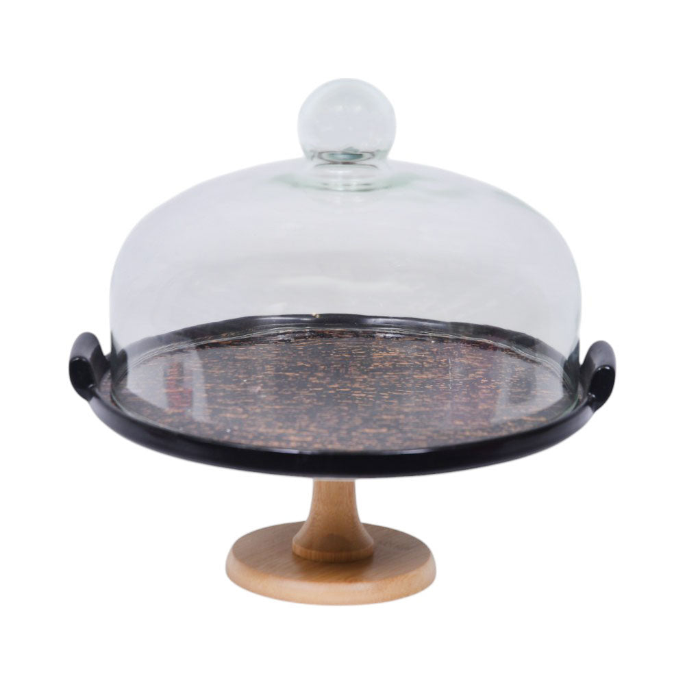 DISH CAKE CERAMIC 23-2/1034