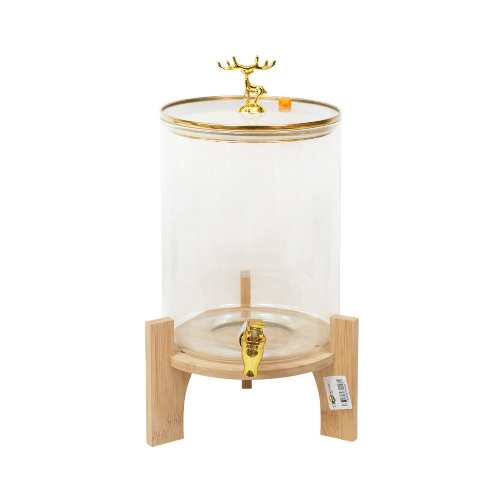 WATER DISPENSER GLASS 8.0 LTR CLEAR 1057