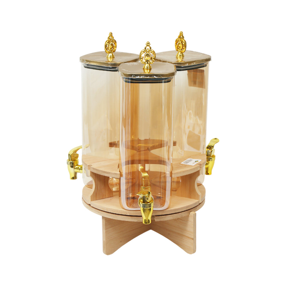 WATER DISPENSER GLASS 6.8 LTR GOLDEN 1060