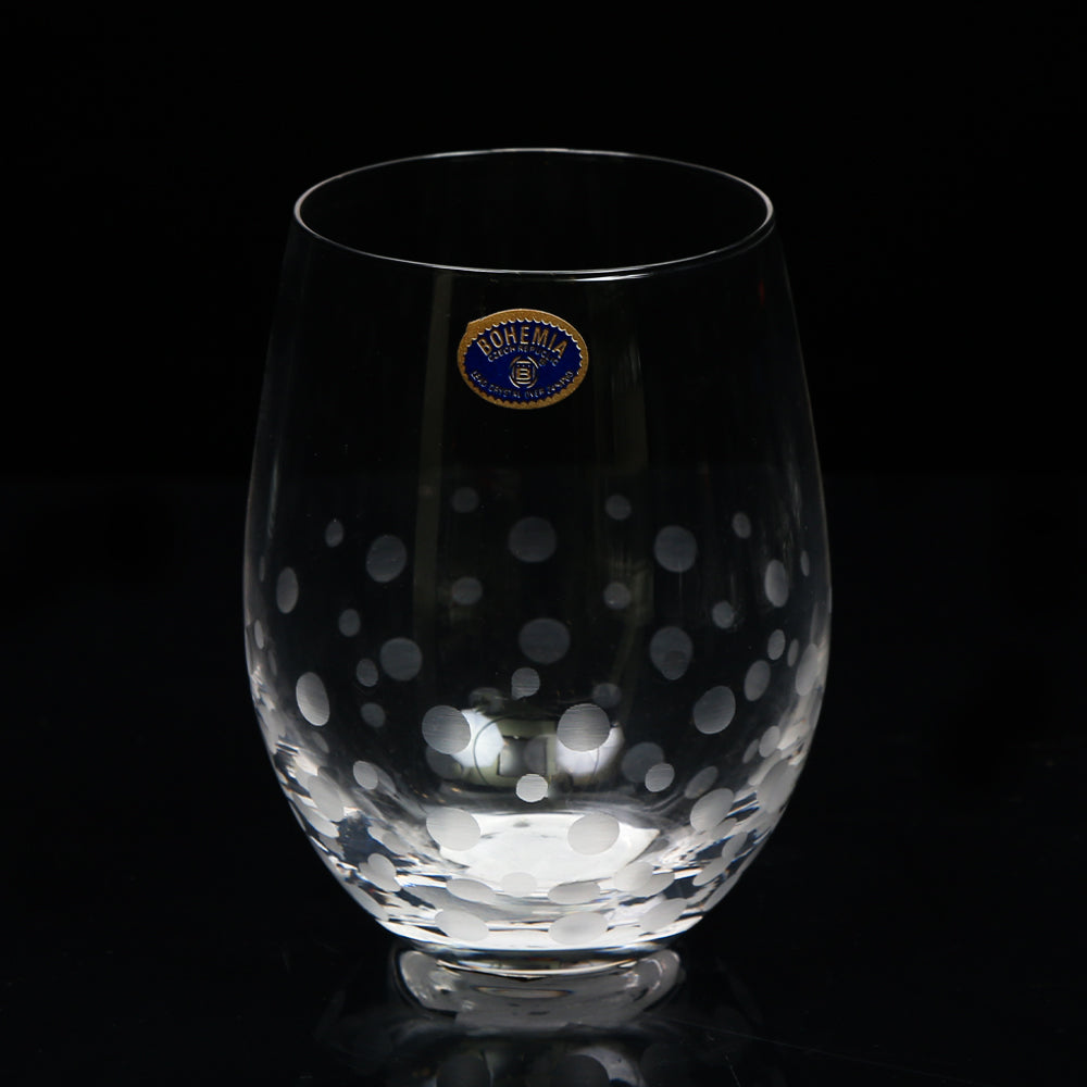GLASS BOHEMIA FROST CUTTING 1093 (Pack of 6)