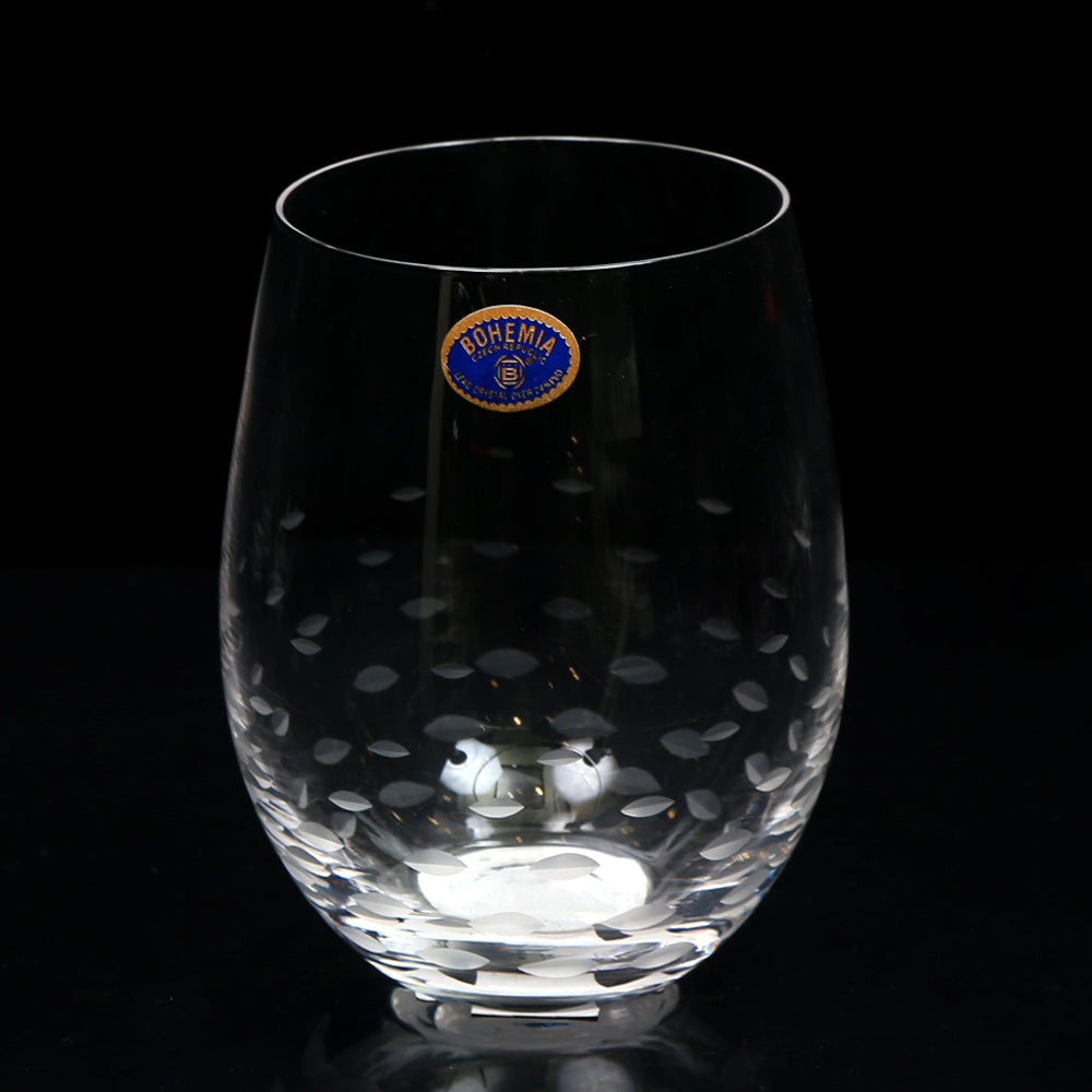 GLASS BOHEMIA FROST CUTTING 1095 (Pack of 6)
