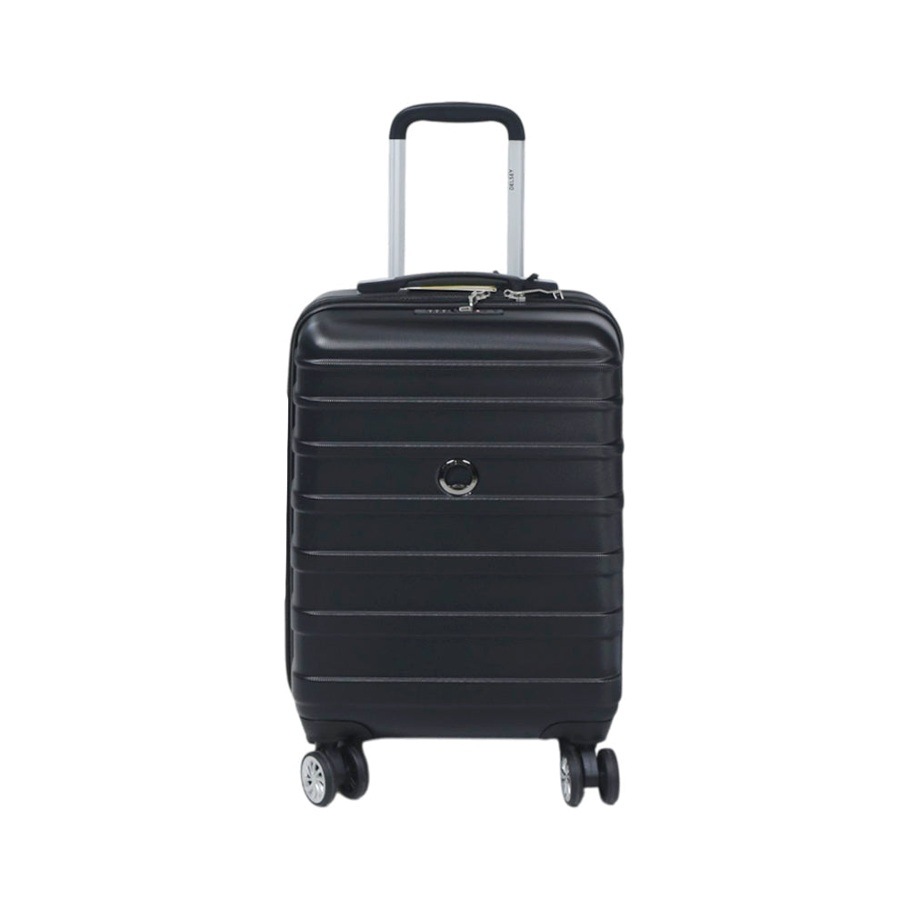 DELSEY TROLLEY CASE MARGOT BLACK 20INCH